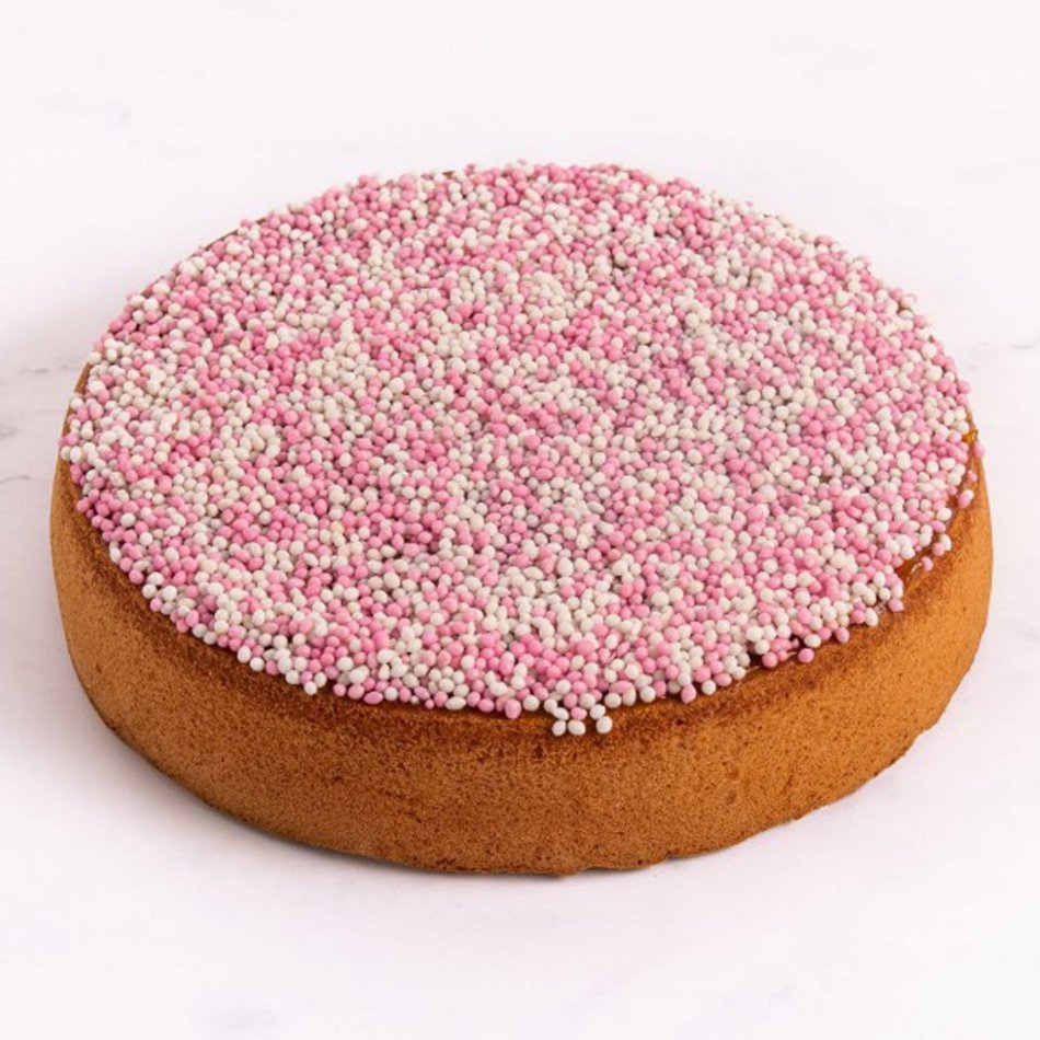 Geboorte taart Meisje 12 personen