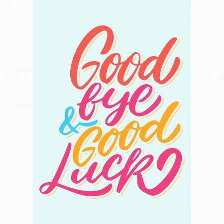 Collega Goodbye & Good luck - colours