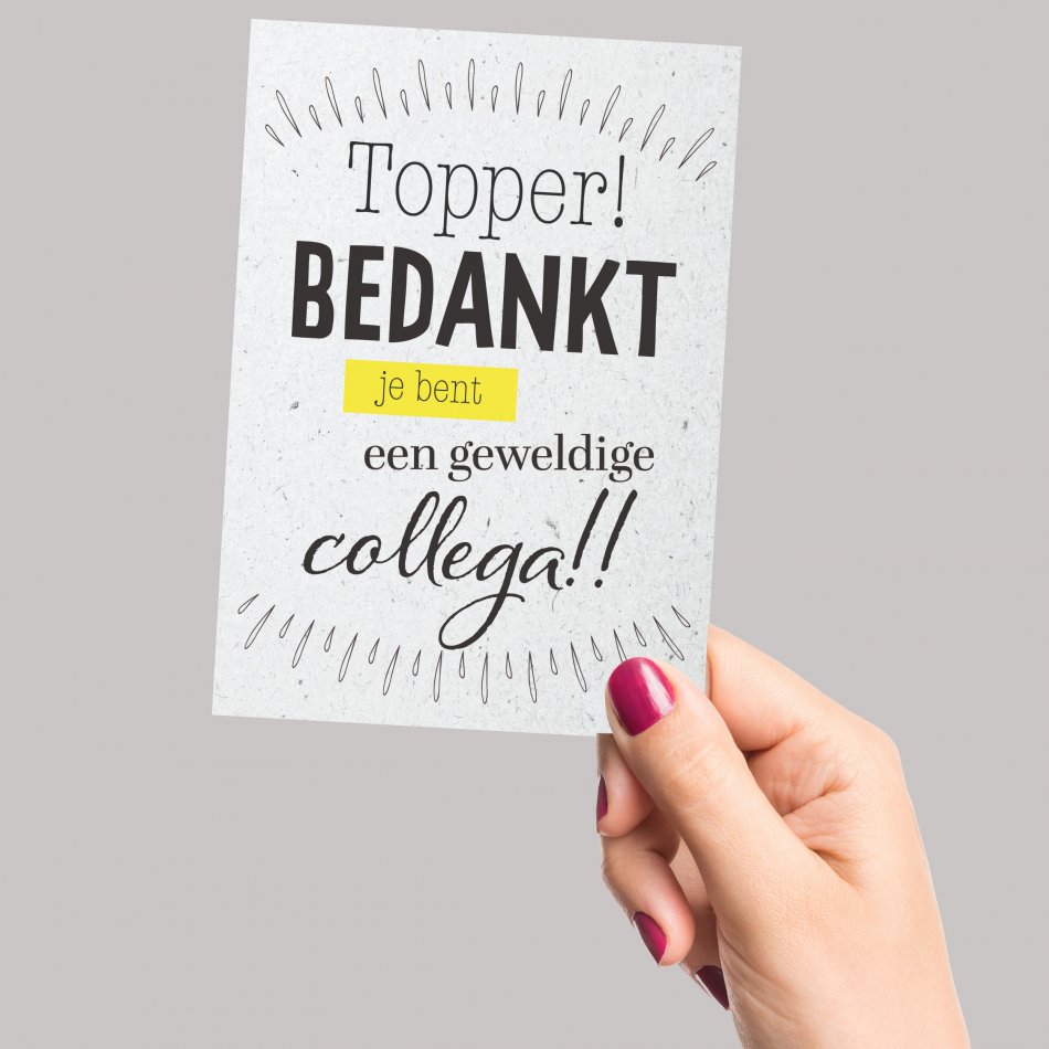 Pensioen Topper bedankt