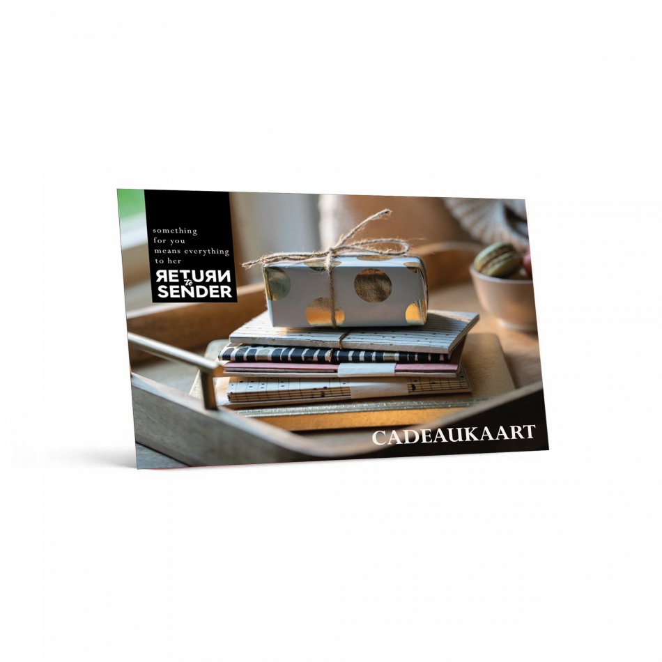 Return 2 Sender Giftcard 100 euro