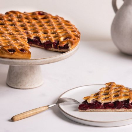 Kersen vlaai 10 personen