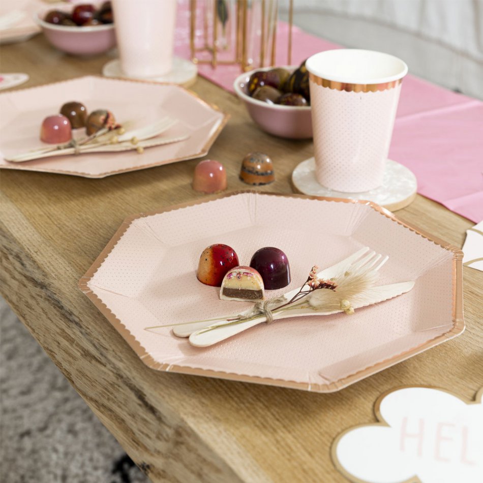 Geboorte Bonbons Roze 15 stuks